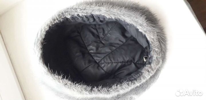 Берет жен, норка, р 57