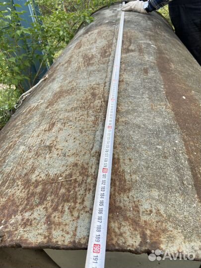 Емкость металлическая б/у