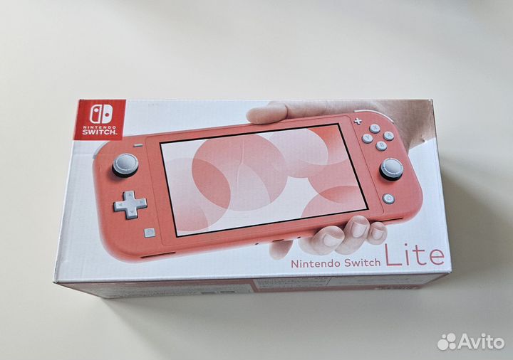 Nintendo Switch Lite новый 160гб 25игр прошитый