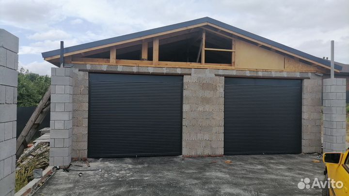 Ворота гаражные рулонные со сборкой 1-2 дн