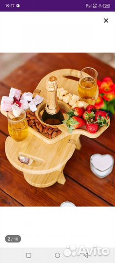 Винный столик, Менажница