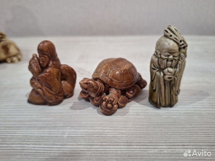 Фигурки нэцке, все что на фото