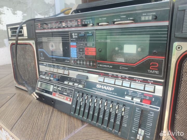 Магнитофон sharp gf 800z