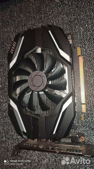 Видеокарта gtx1050 msi 2gb