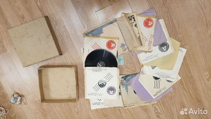 Пластинки СССР (коробками)