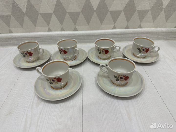 Чайный сервиз СССР новый