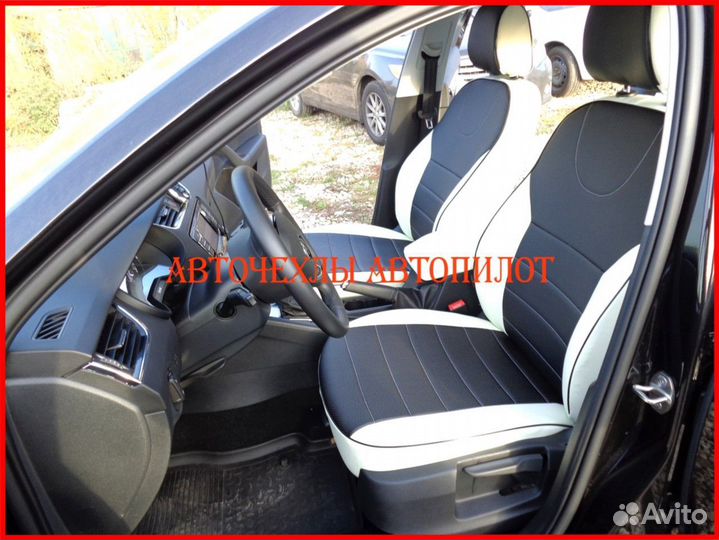 Чехлы Автопилот Skoda Octavia A7 из экокожи