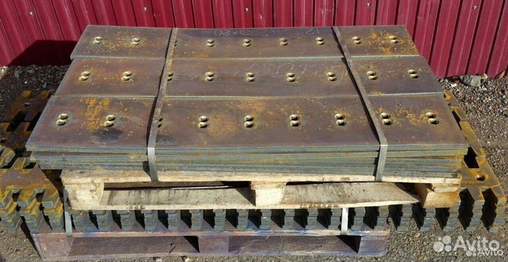 Ножи отвала Т-170, Т-130, комплект сталь 65Г