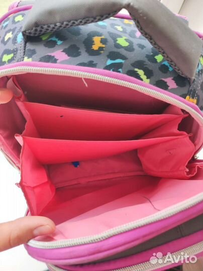 Рюкзак школьный для девочки бу