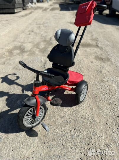 Детский велосипед с родительской ручкой