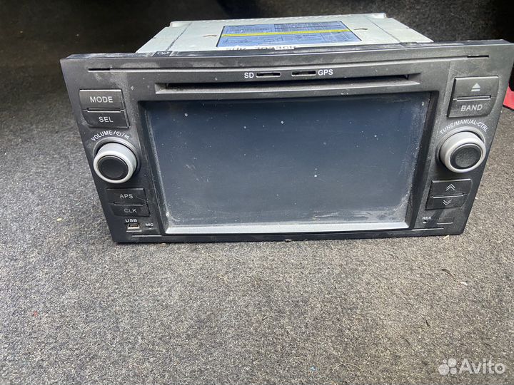 Автомагнитола сенсорная