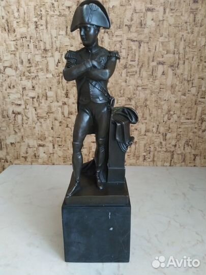 Статуэтка Наполеон.Бронза+камень