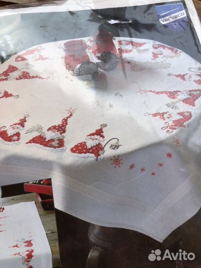 Набор для вышивания крестом. Vervaco. Скатерть