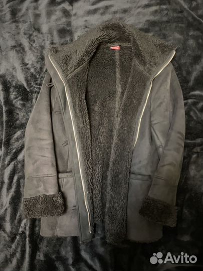Винтаж дубленка на зиму