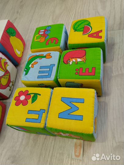 Кубики мягкие baby go