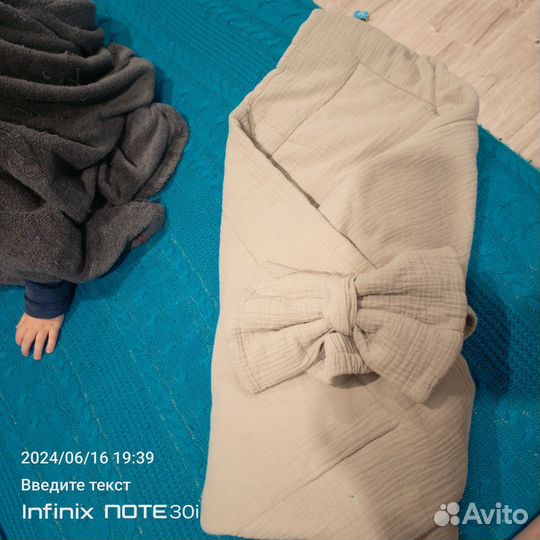 Конверт на выписку летний(муслиновый)