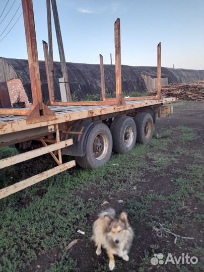 Полуприцеп лесовоз (сортиментовоз) МТМ 933011, 2000