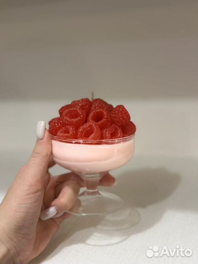 Ароматическая свеча ручной работы