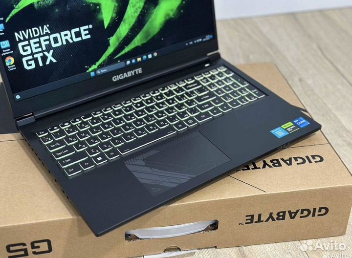 Новый Gigabyte 144гц/RTX4050 6GB/12500H/16Gb/RU