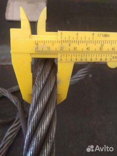 Трос стальной буксировочный,чалка,стропа