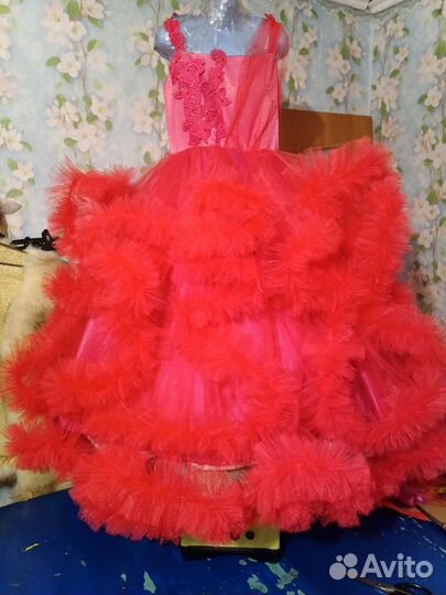 Детское платье облако