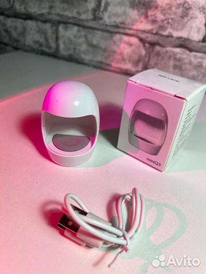 Лампа для ногтей mini q3