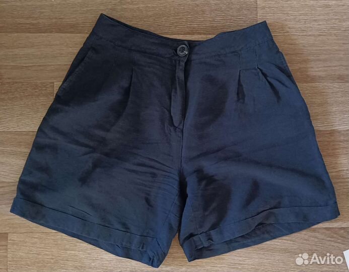 Шорты лен женские 46