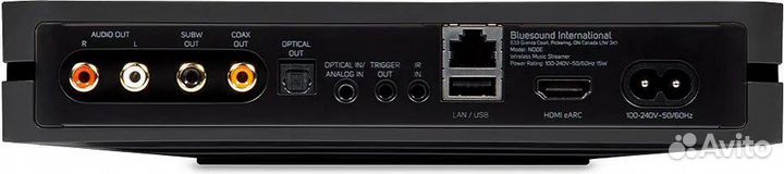 Сетевой плеер Bluesound node N130 новый