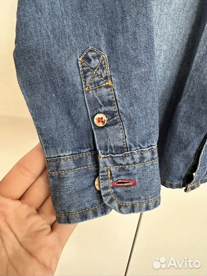 Джинсовая рубашка