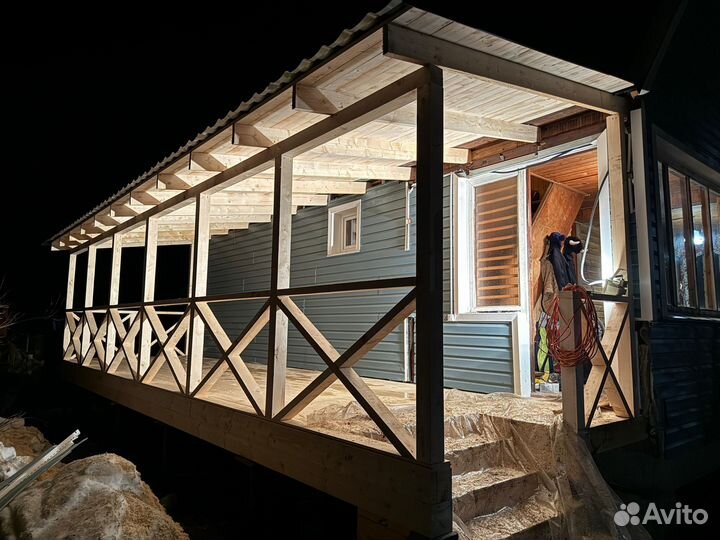 Строительство и ремонт пристройки к дому