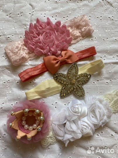 Повязки на голову для девочки