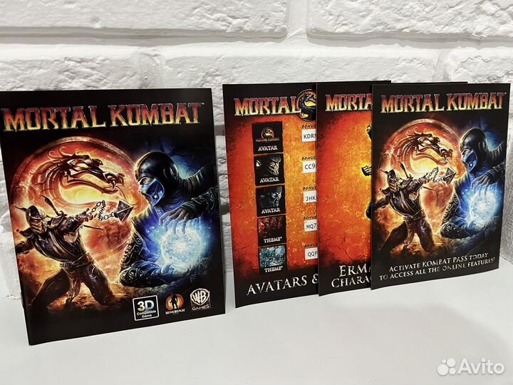 Mortal Kombat 9 PS3 (стилбук + игра, идеал)