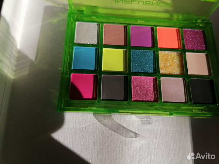 Палетка теней новая Influence Maniac