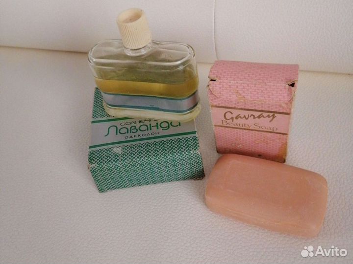 Духи, одеколон, мыло Винтаж
