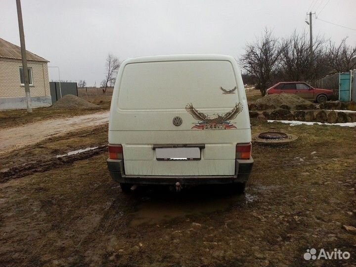 Volkswagen Transporter 2.4 МТ, 1991, 300 000 км