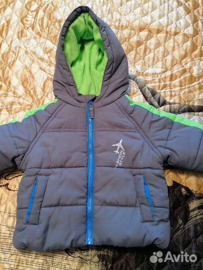 Курточка для мальчика 6-9 месяцев