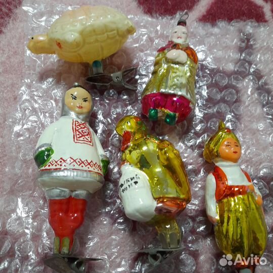 Елочные игрушки СССР