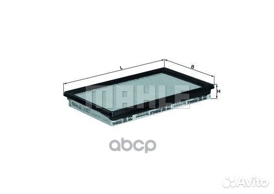 Фильтр воздушный LX307 Mahle/Knecht