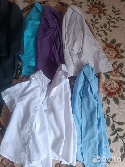 Школьный костюм для мальчика 128 серый