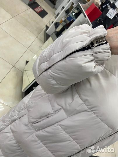 Пуховик зимний женский 44 46 удлиненный