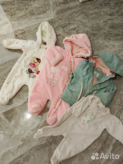 Вещи для девочки 0-1