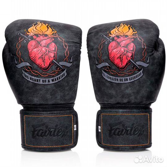 Боксёрские перчатки Fairtex BGV Heart of Warrior