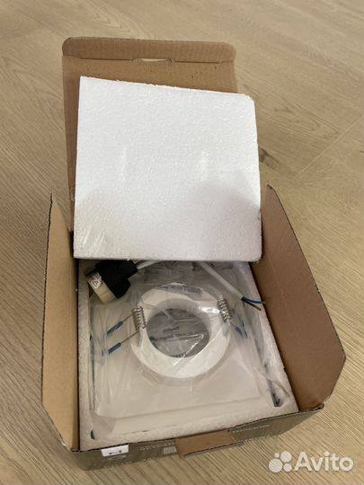 Светильник потолочный встраиваемый гипсовый