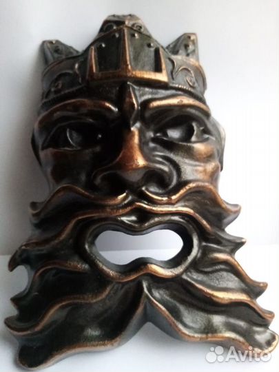 Маска панно литьё СССР