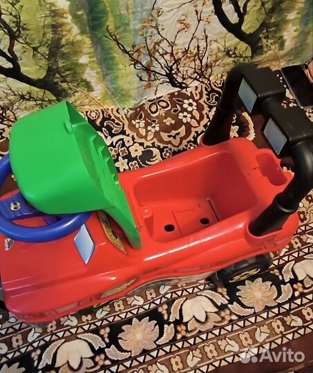 Машинка каталка джип Полесье толокар