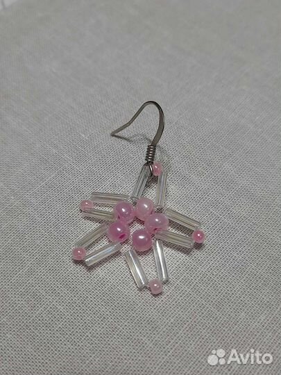Серьги звёздочки