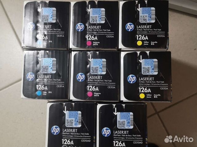 Картриджи hp 126A