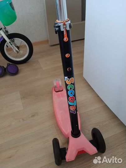 Самокат детский трехколесный бу