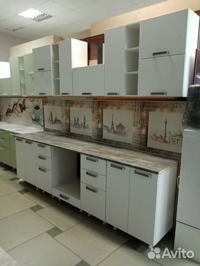 Кухни модульные Лофт-Мята