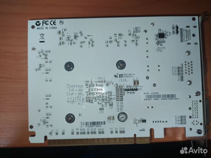 Видеокарта gt 730 2gb